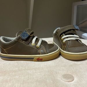Toddler shoes see Kai run brand